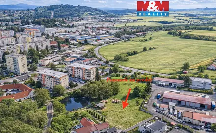 Prodej stavebního pozemku 2 647 m², Na Jihru, Písek - Pražské Předměstí