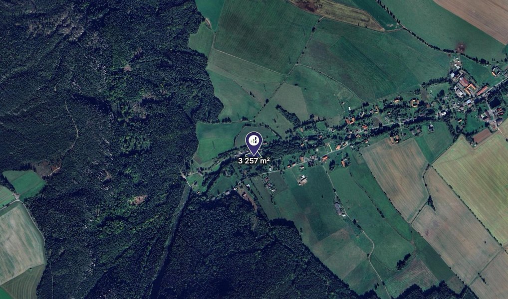 Prodej stavebního pozemku 1 629 m², Martínkovice – náhled fotky 2