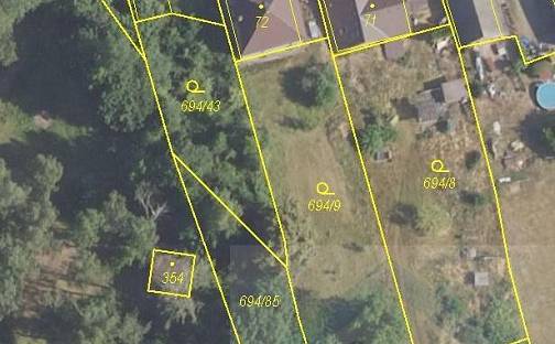Prodej stavebního pozemku 758 m², Újezd, okres Beroun