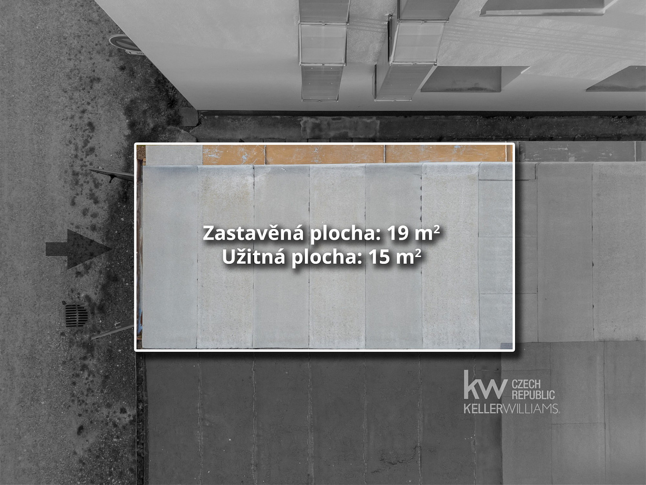 Prodej garáže 15 m2 s pozemkem 19 m2 – fotografie 4