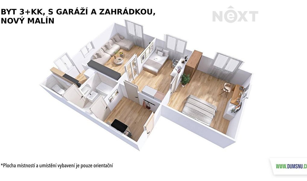 Prodej bytu 3+kk 65 m², Nový Malín – náhled fotky 14