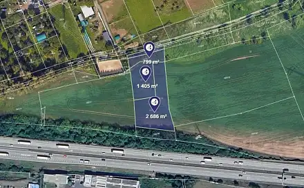 Prodej pole 4 890 m², Praha 5 - Řeporyje