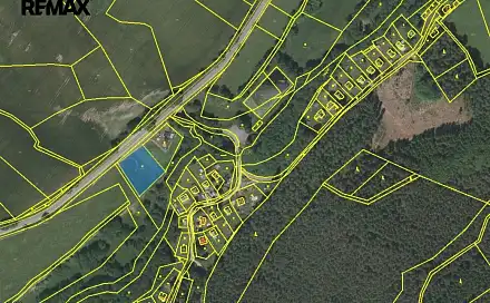 Prodej komerčního pozemku 1 629 m², Dřešín, okres Strakonice