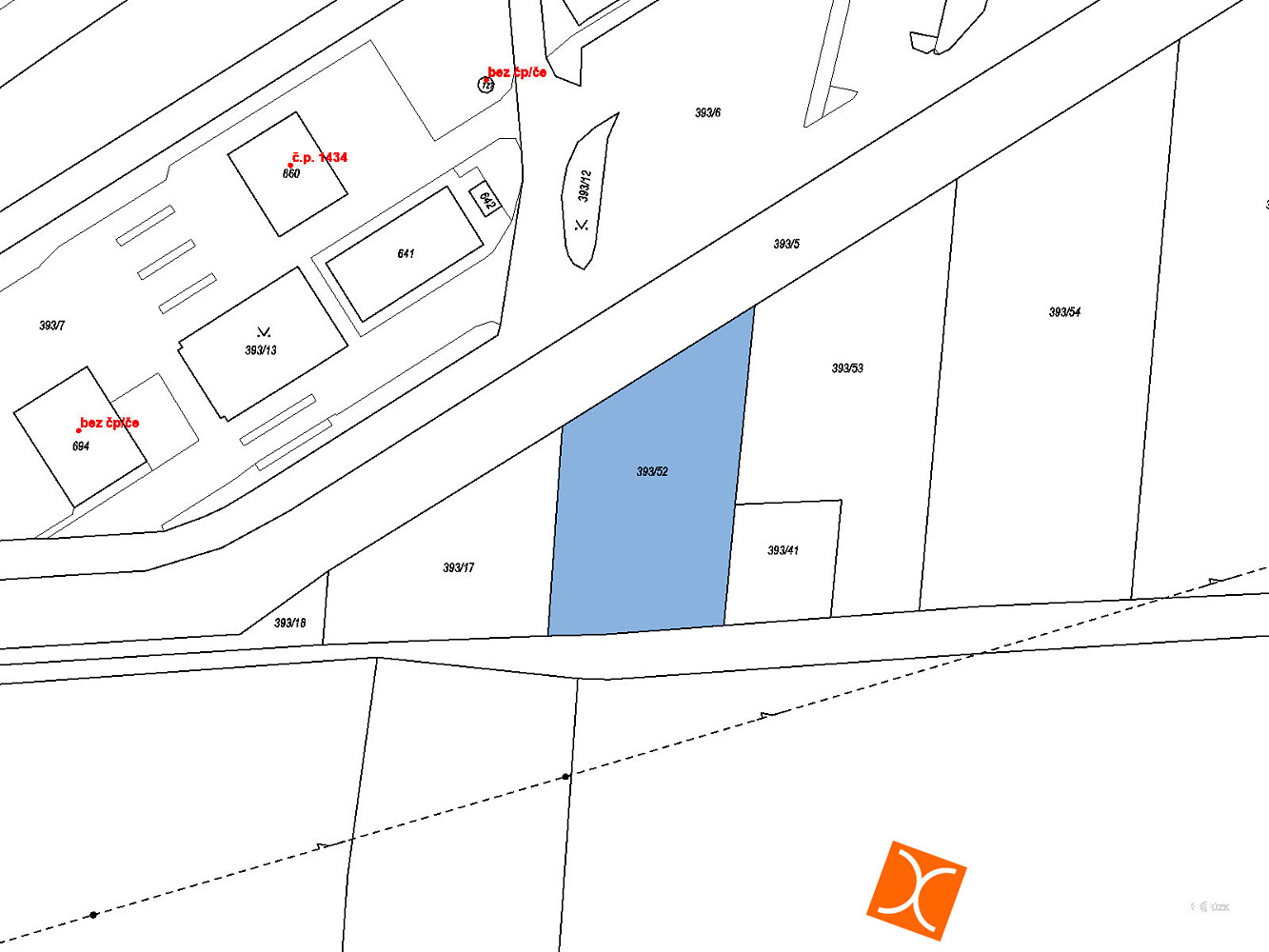 Prodej komerčního pozemku 1 656 m² — photo 3
