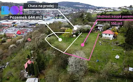 Prodej chaty/chalupy 66 m² s pozemkem 643 m²