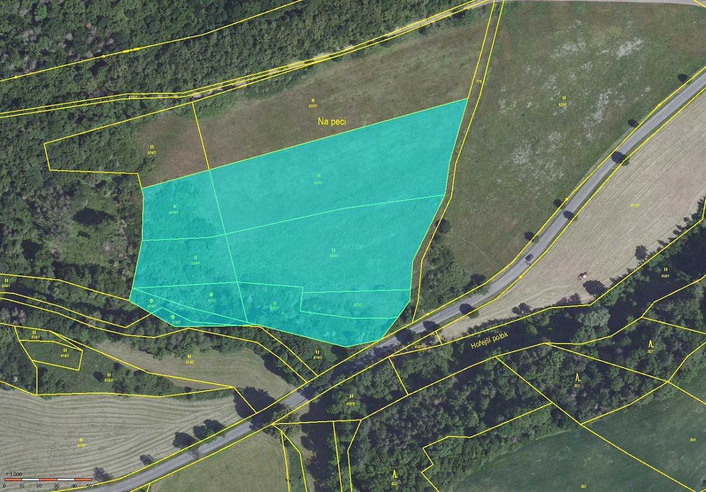 Prodej louky 8 710 m²