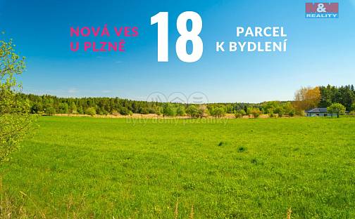 Prodej stavebního pozemku 636 m², Nová Ves, okres Plzeň-Jih
