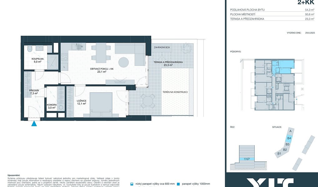 Prodej bytu 2+kk 51 m², Brno – náhled fotky 2
