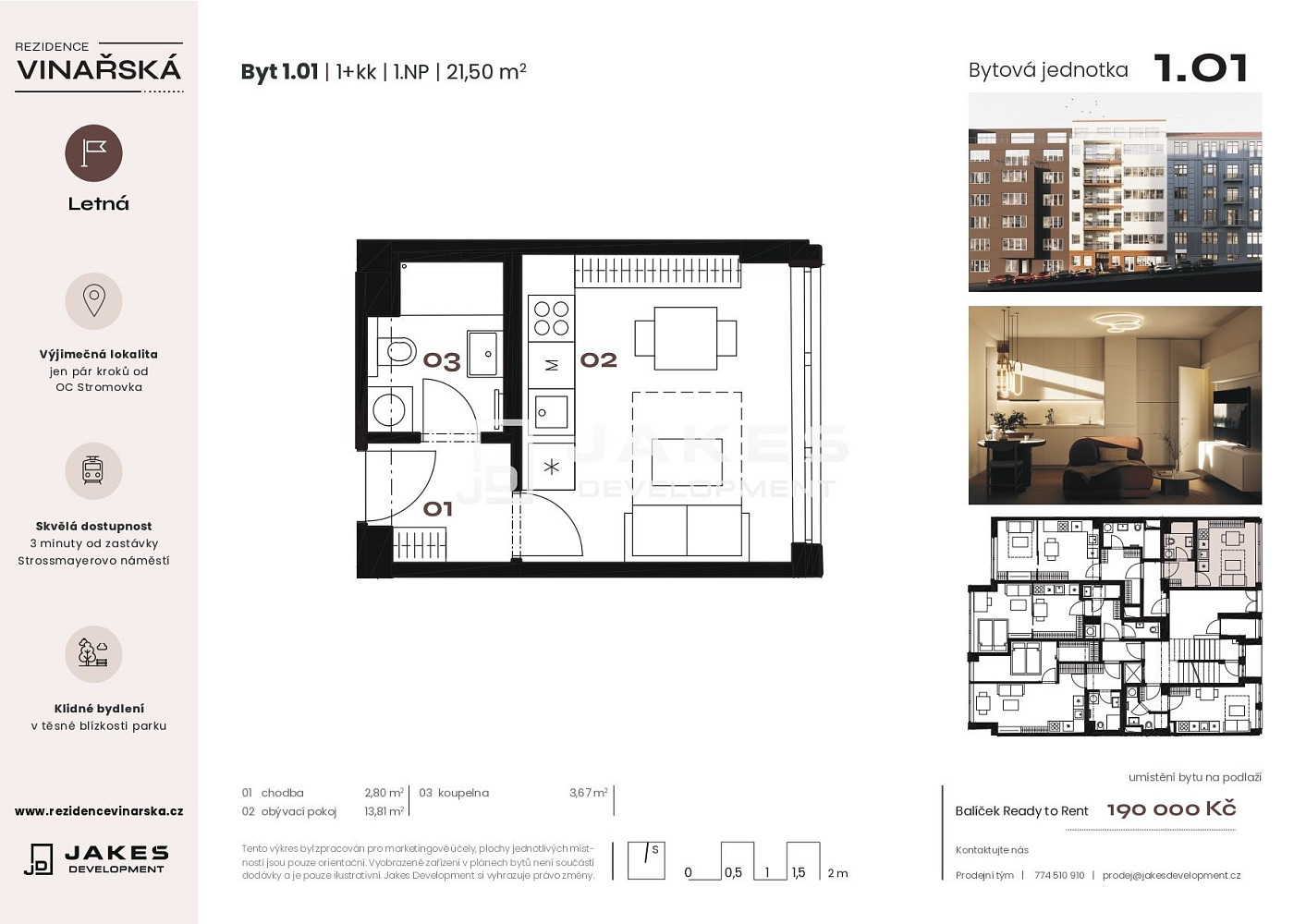 Prodej bytu 1+kk 22 m² – fotografie 2