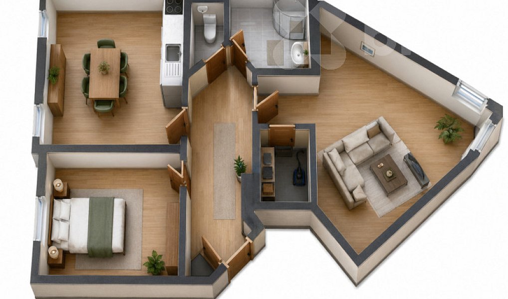 Prodej bytu 3+kk 58 m², Pardubice – náhled fotky 5