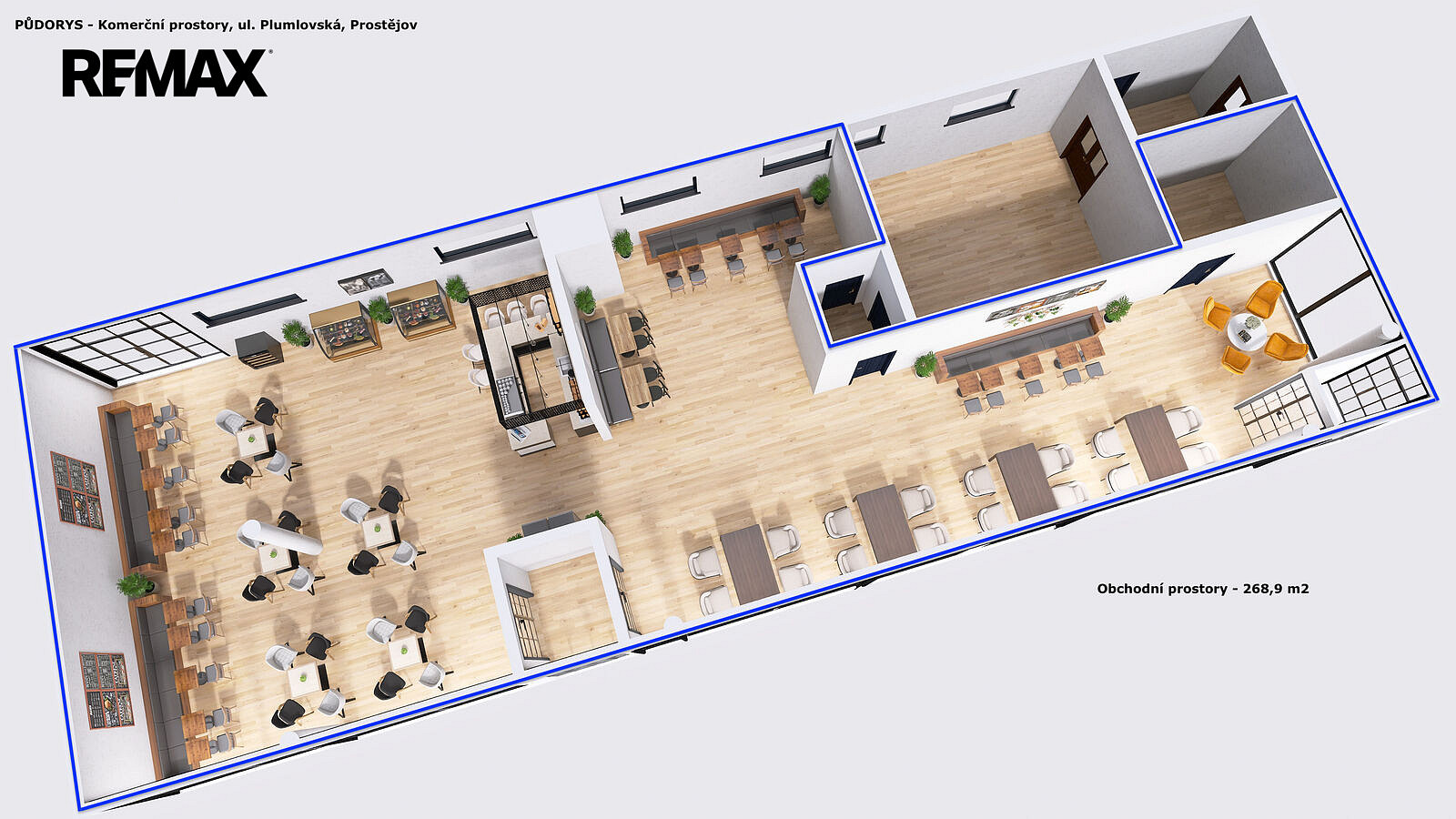 Pronájem obchodních prostor 263 m² – fotografie 3