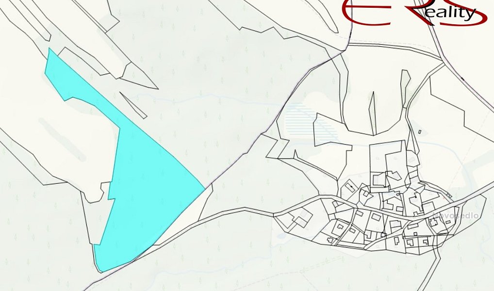 Prodej lesa 37 279 m², Merboltice – náhled fotky 2