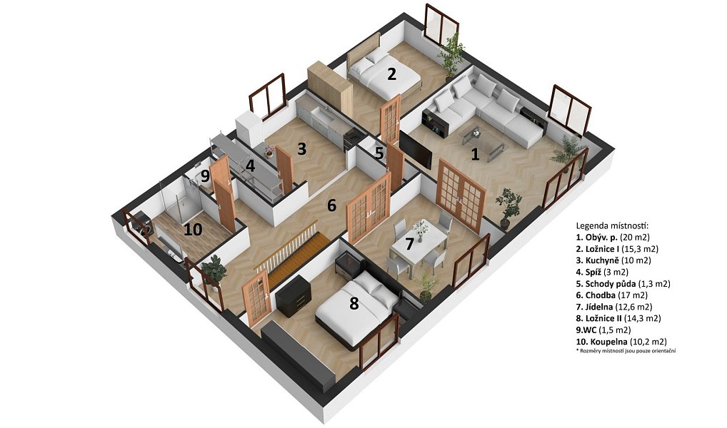 Prodej domu 225 m² s pozemkem 904 m², Vodochody – náhled fotky 14