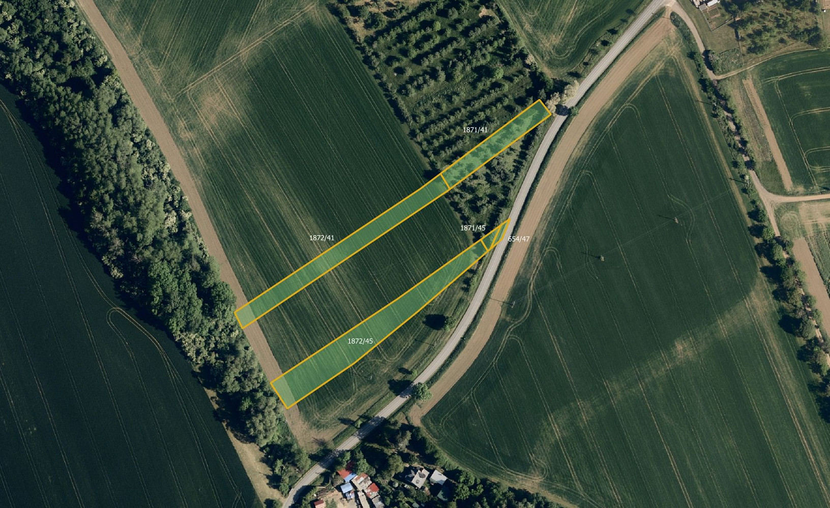 Prodej pole 3 422 m²