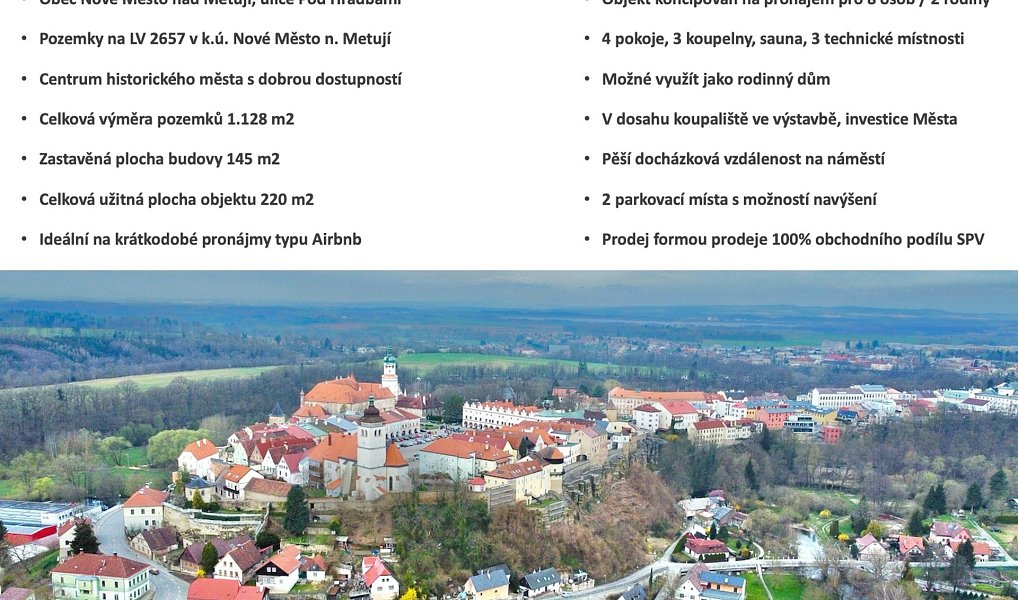 Prodej komerčního pozemku 1 128 m², Nové Město nad Metují – náhled fotky 13