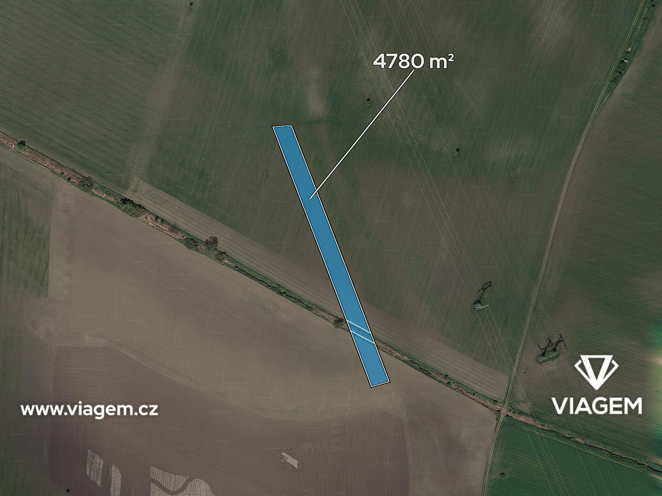 Prodej pole 2 390 m² – fotografie 2