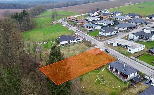 Prodej stavebního pozemku 1 186 m², Panská, Chýnov, okres Tábor