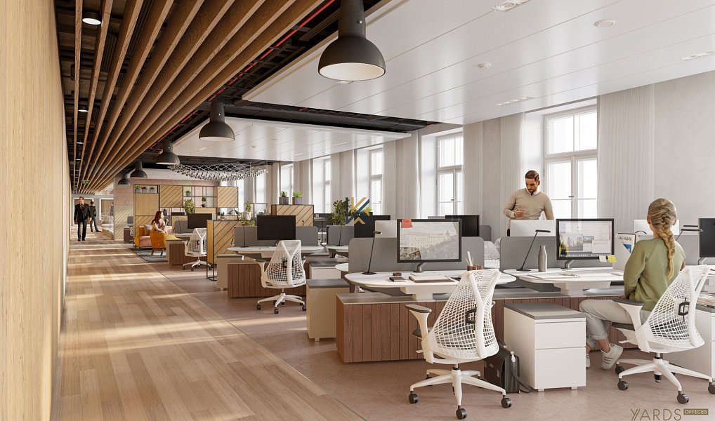 Pronájem kanceláře 1 119 m², Praha – náhled fotky 6