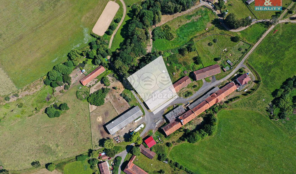 Prodej komerčního pozemku 4 204 m², Měčín – náhled fotky 2