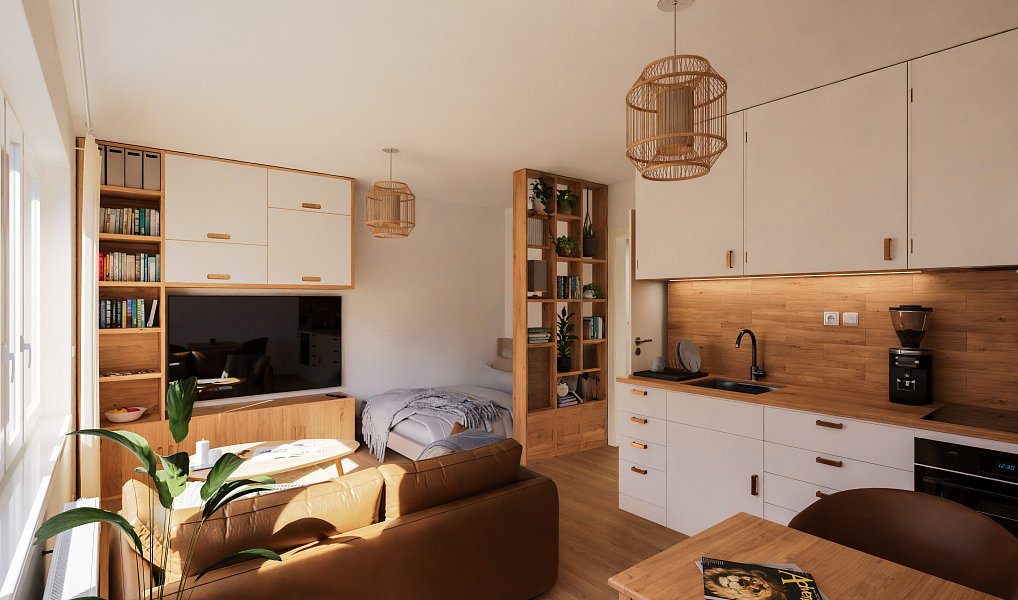 Prodej bytu 1+kk 33 m², Kolín – náhled fotky 3