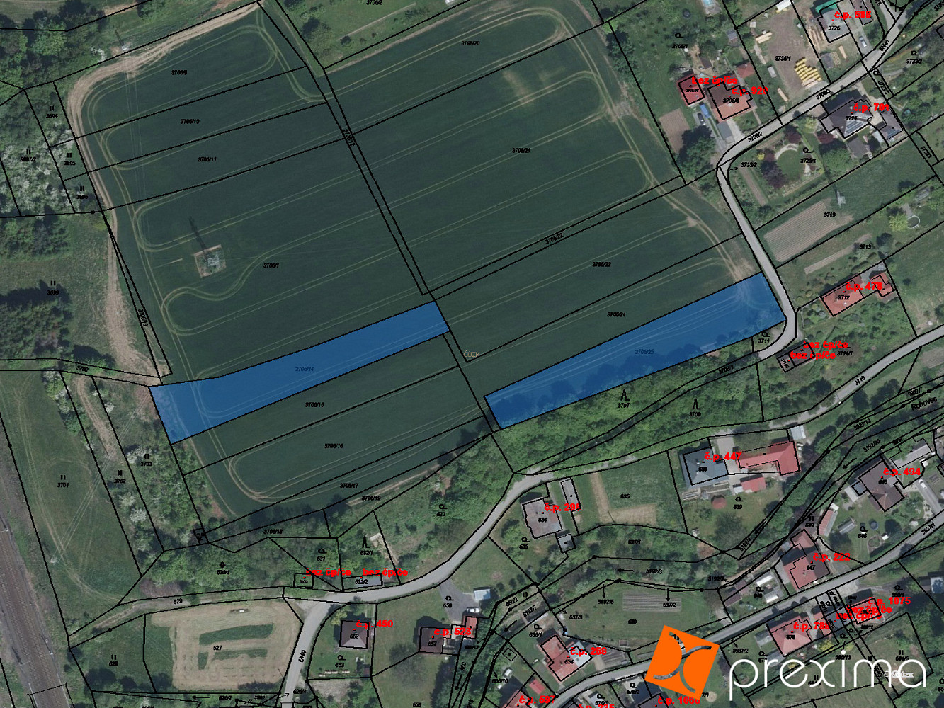 Prodej pole 329 m²