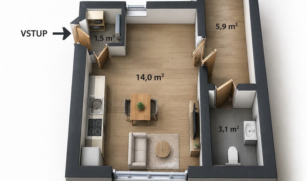 Prodej chaty/chalupy 38 m² s pozemkem 398 m², Újezd u Chocně – náhled fotky 5
