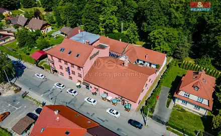 Prodej ubytovacího objektu 750 m², Palackého, Rožnov pod Radhoštěm, okres Vsetín