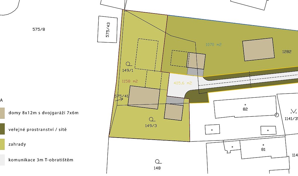 Prodej stavebního pozemku 1 151 m², Jeníkovice – náhled fotky 11