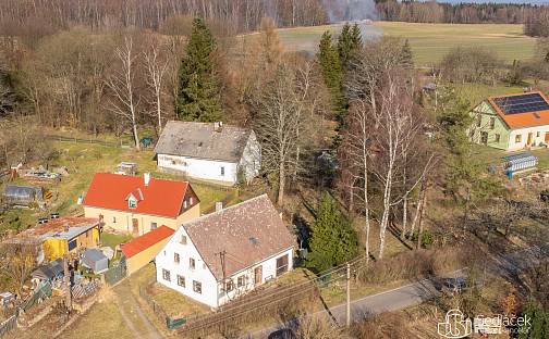 Prodej chaty/chalupy 195 m² s pozemkem 1 418 m², Krajková - Hrádek, okres Sokolov