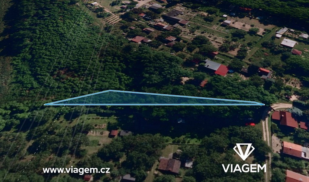 Prodej zahrady 1 612 m², Sobotovice – náhled fotky 2