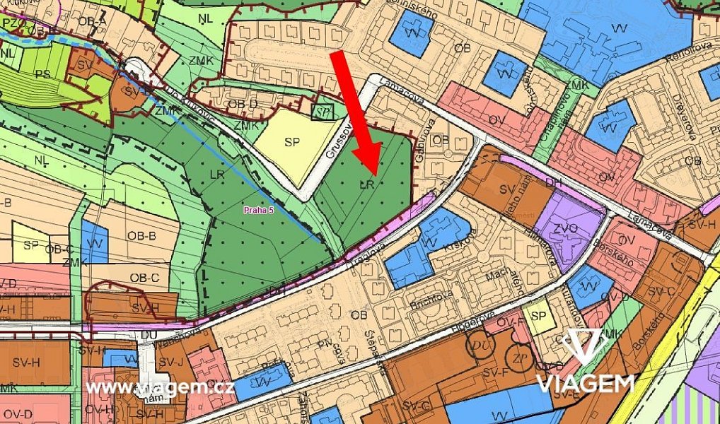 Prodej komerčního pozemku 4 609 m², Praha – náhled fotky 3