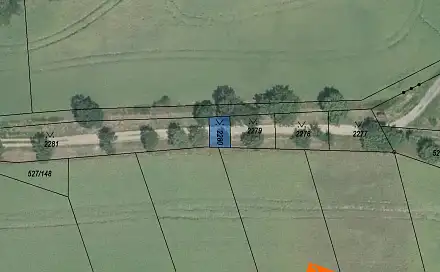 Prodej pozemku 27 m², Grygov, okres Olomouc