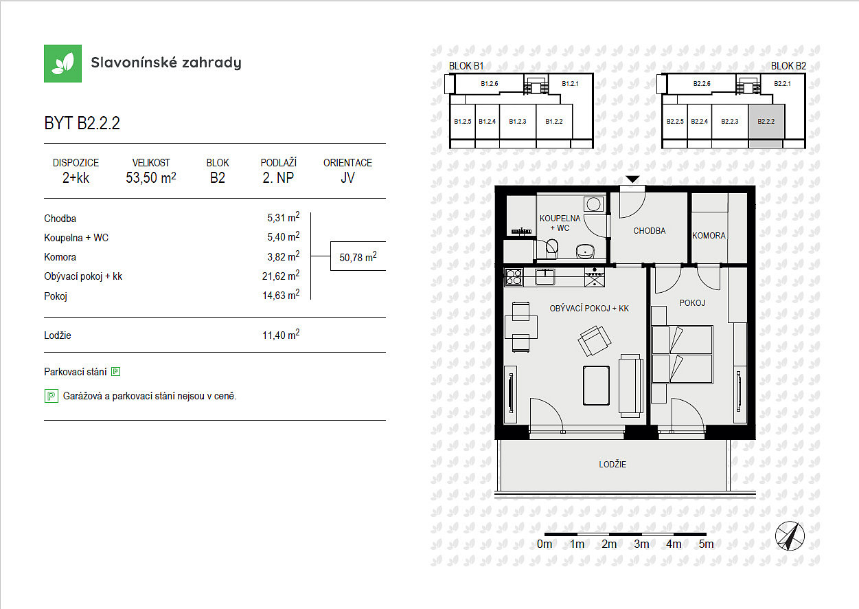 Prodej bytu 2+kk 53 m² — photo 3