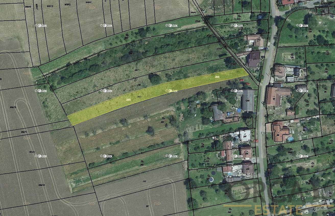 Prodej pozemku 1795 m² v k. ú. Medlov u Zborovic