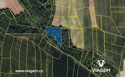 Prodej lesa 2 404 m², Pozdeň, okres Kladno