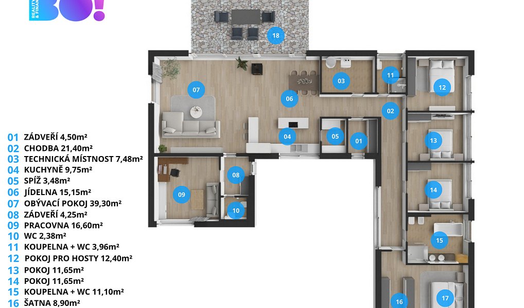 Prodej domu 196 m² s pozemkem 6 428 m², Rajnochovice – náhled fotky 6