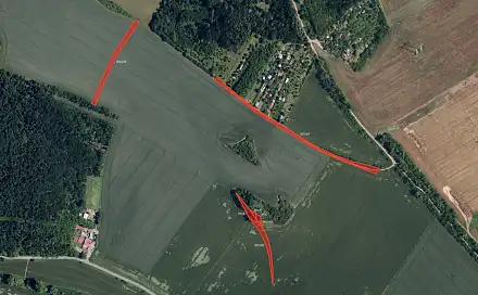 Prodej pole 6 012 m², Nebovidy, okres Brno-venkov