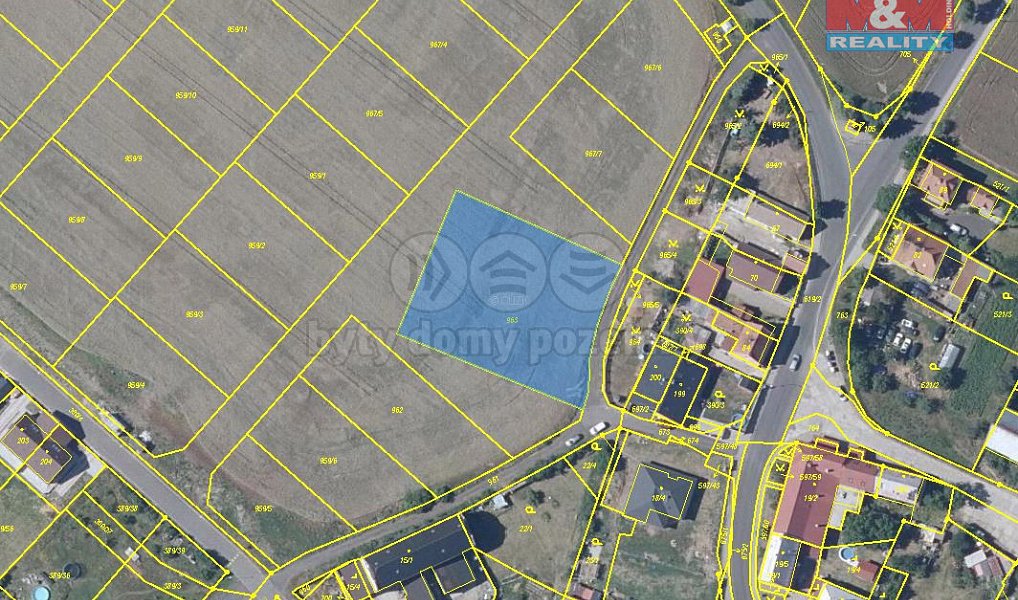 Prodej stavebního pozemku 2 167 m², Hrušovany – náhled fotky 6