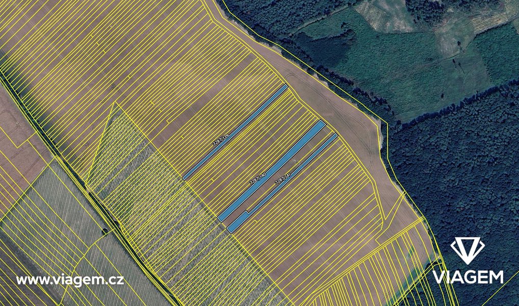 Prodej pole 572 m², Kunovice – náhled fotky 4