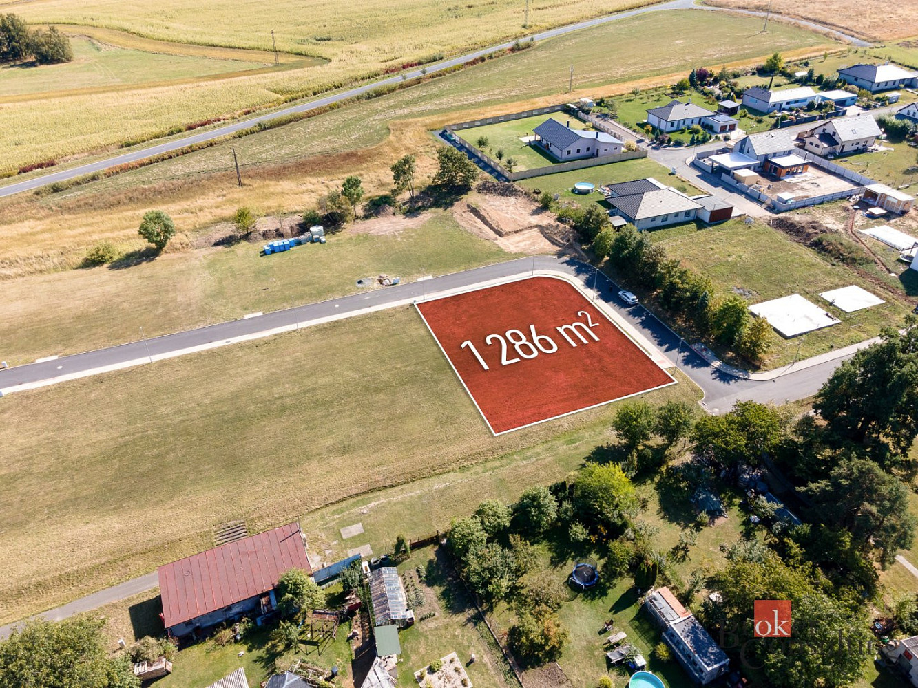 Prodej pozemku 1 286 m²