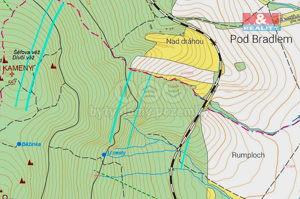 Prodej lesa 28 654 m² – pohled 4