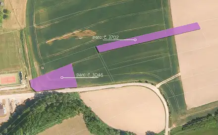 Prodej stavebního pozemku 3 755 m², Lukavice, okres Rychnov nad Kněžnou