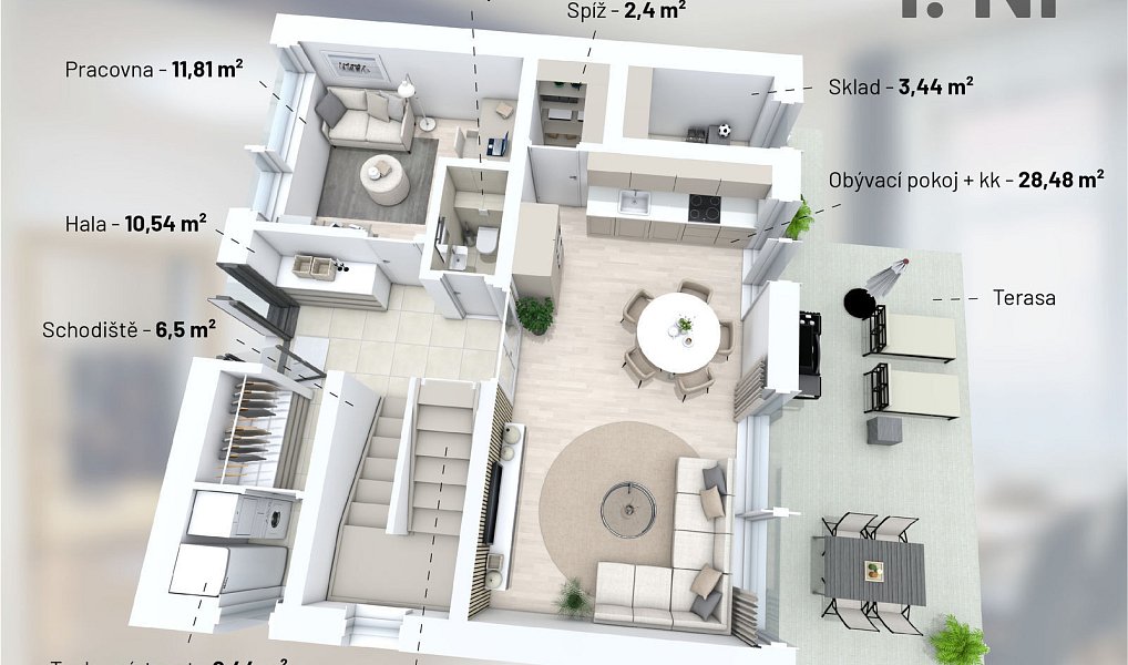 Prodej domu 138 m² s pozemkem 430 m², Praha – náhled fotky 25