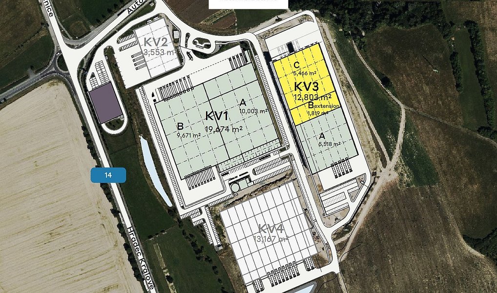 Pronájem výrobních prostor 3 553 m², Solnice – náhled fotky 15