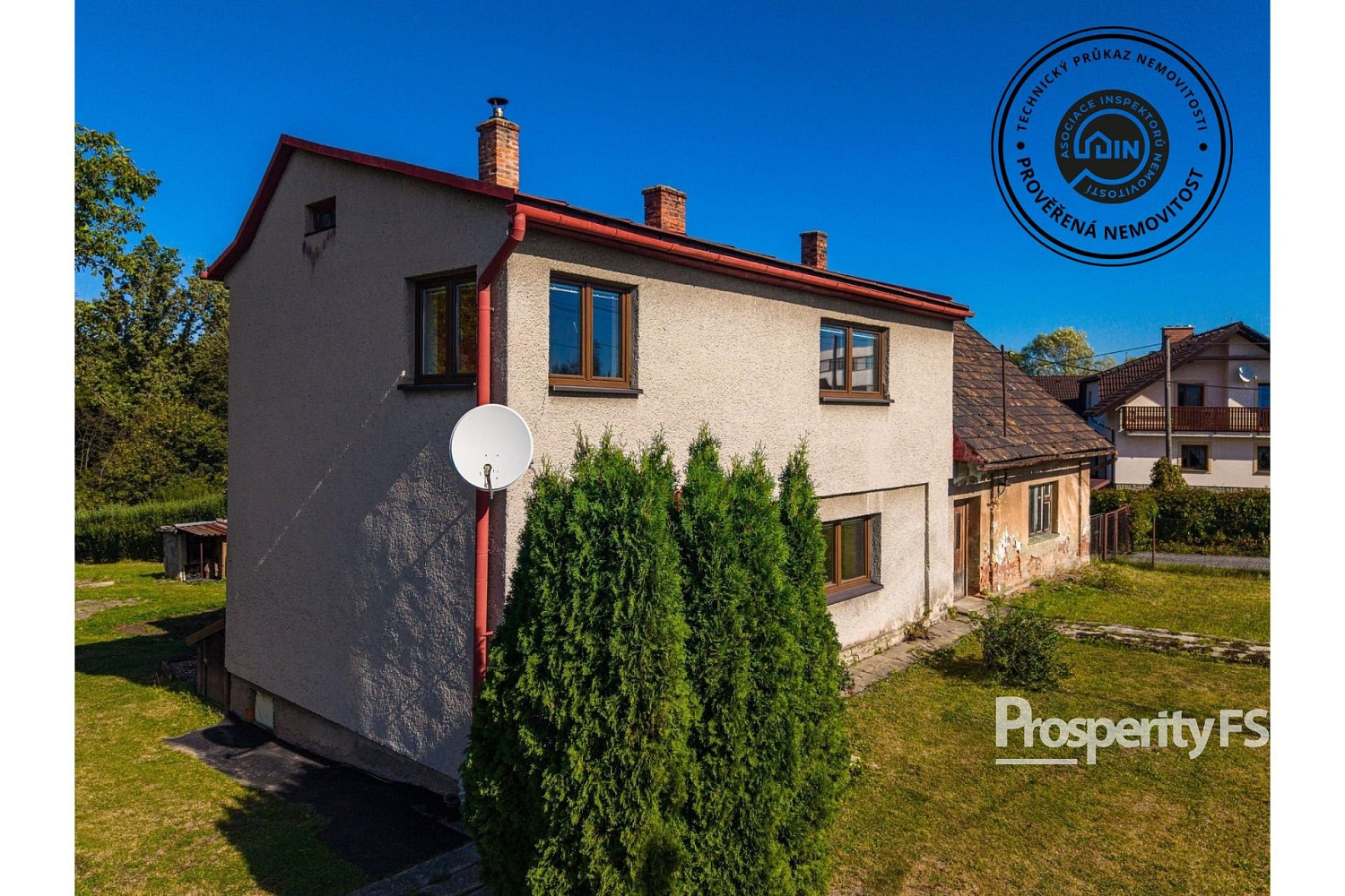 Prodej domu 180 m² s pozemkem 3 422 m²