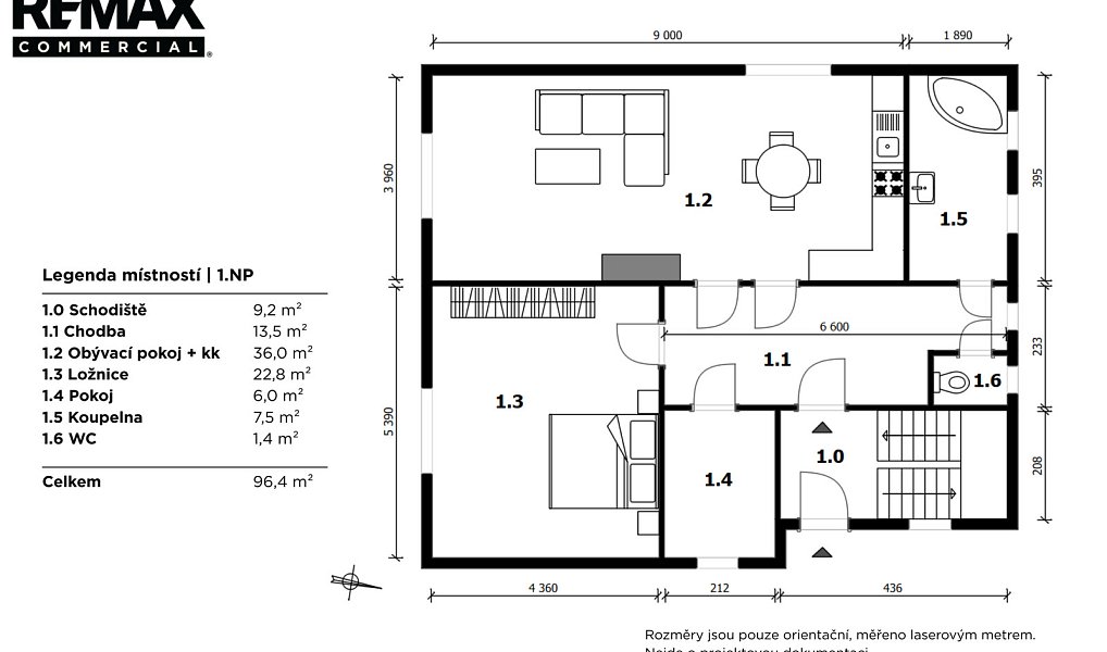 Prodej domu 193 m² s pozemkem 979 m², Brandýs nad Labem-Stará Boleslav – náhled fotky 4