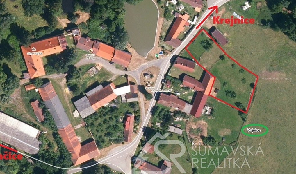 Prodej stavebního pozemku 1 966 m², Volenice – náhled fotky 19