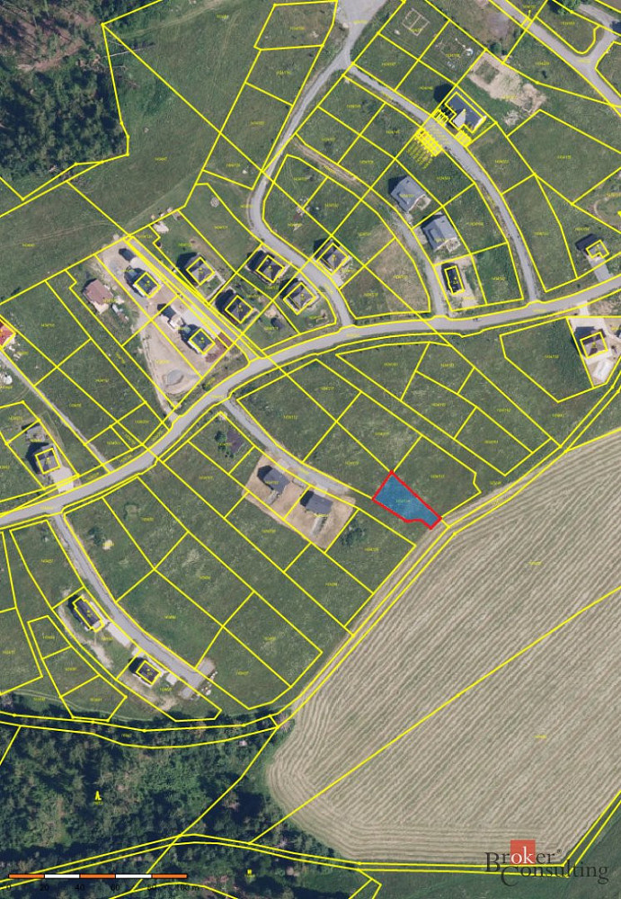 Prodej pozemku 478 m² – pohled 4