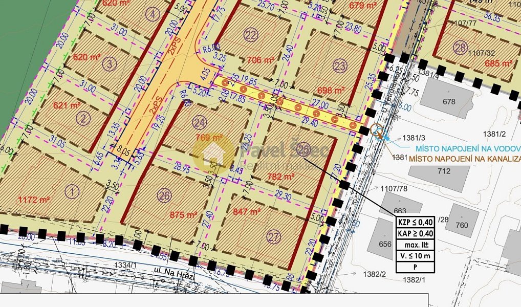 Prodej stavebního pozemku 874 m², Strakonice – náhled fotky 16
