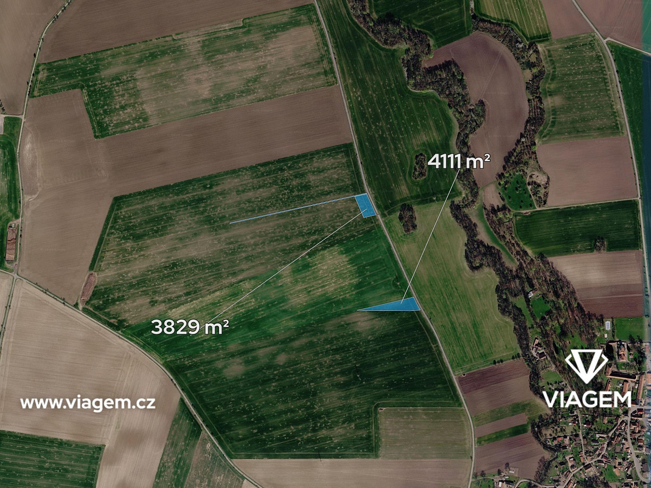 Prodej pole 3 473 m² – fotografie 2